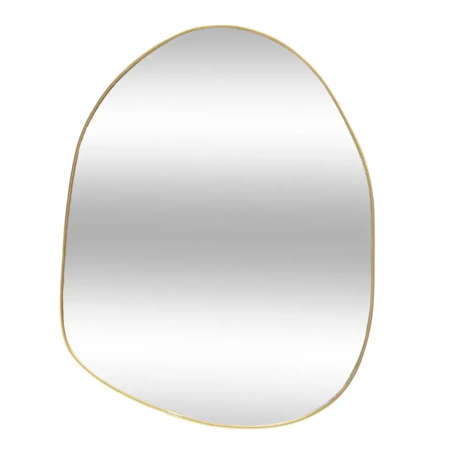 MISOU Spiegel Organische Vorm Goud 30x39cm