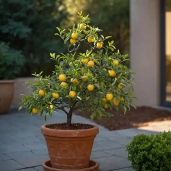 Planten|Tuinplanten-Plant in a Box Mix fruitbomen - Set van 4 - Hoogte 25-40cm - ⌀9cm