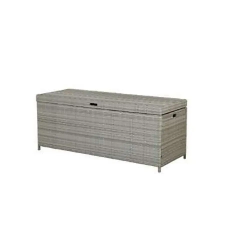 Beliani MODENA - Kussenbox - Grijs - PE rotan