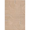 Muratap Modern Japandi Vloerkleed - Roze - Boho Scandinavisch - 200x290 cm Laagpolig