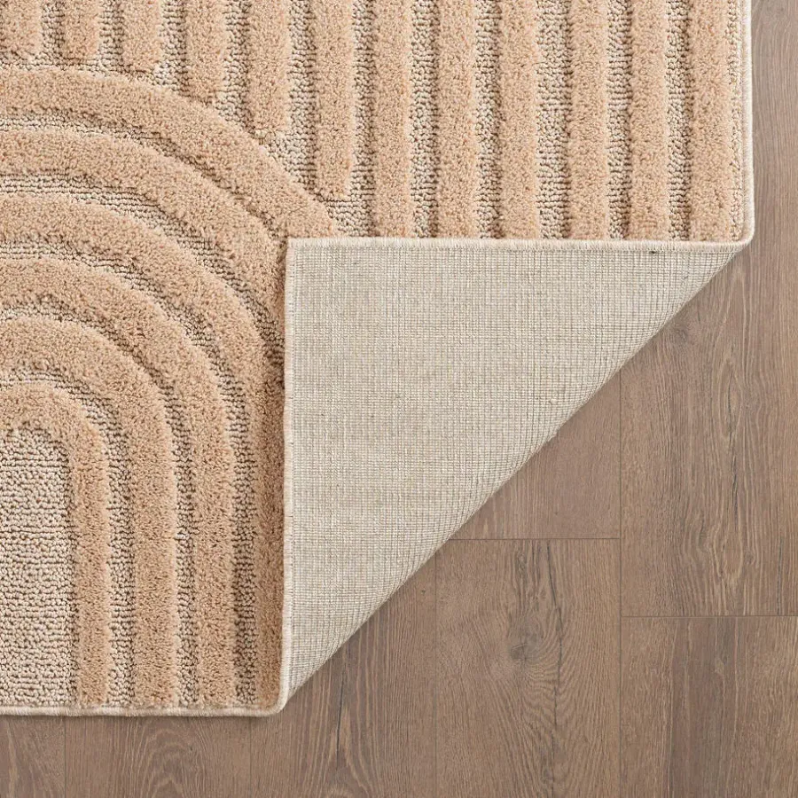 Muratap Modern Japandi Vloerkleed - Roze - Boho Scandinavisch - 200x290 cm Laagpolig