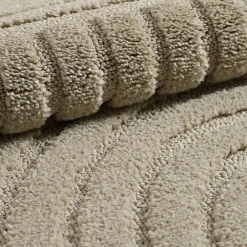 Muratap Modern Japandi Vloerkleed - Beige - Boho Scandinavisch - 140x200 cm Laagpolig