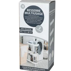 Trolleys-Modern Spirit Keuken/badkamer trolley - 3 laags - 40 x 70 cm