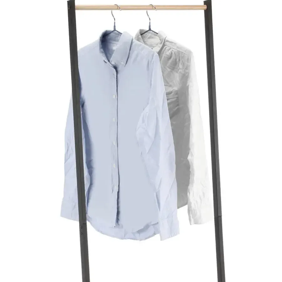 Modern Spirit Kledingrek enkele stang - metaal- zwart - 80x145cm
