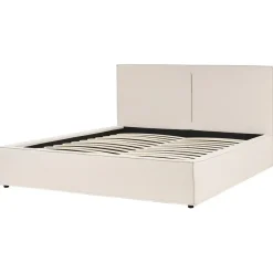 Beliani MOISSAC - Bed - Beige - 180 x 200 cm - Polyester