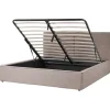 Beliani MOISSAC - Bed - Taupe - 180 x 200 cm - Polyester