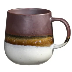 Kopjes, Mokken En Bekers-Leen Bakker Mok met oor Pippa - paars - stoneware - 400 ml