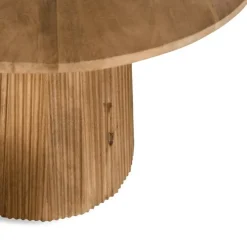 Industriële Eettafels|Ovale Eettafels-Collectables Mokka Eettafel Lichtbruin 200cm