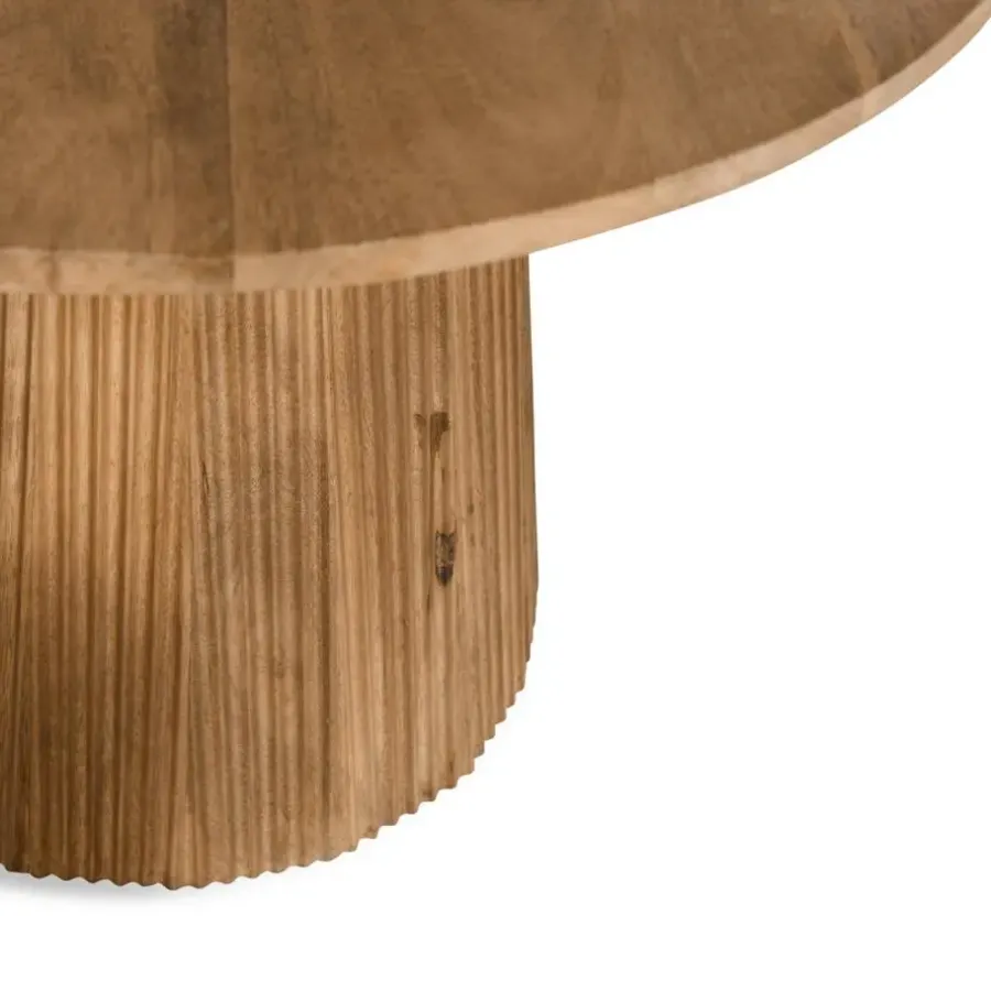 Industriële Eettafels|Ovale Eettafels-Collectables Mokka Eettafel Lichtbruin 200cm