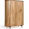 Collectables Mokka Wandkast Lichtbruin 115cm