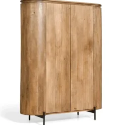 Collectables Mokka Wandkast Lichtbruin 115cm
