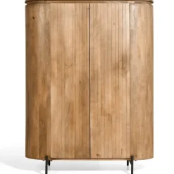Collectables Mokka Wandkast Lichtbruin 115cm