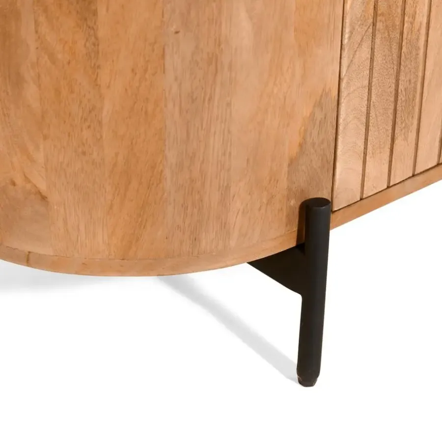 Collectables Mokka Wandkast Lichtbruin 115cm