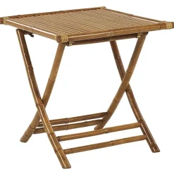 Beliani MOLISE - Bistroset voor 2 - Lichte houtkleur - Bamboehout