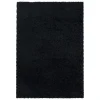 Hoogpolige Vloerkleden-Muratap Monaco Soft Shaggy Hoogpolig Vloerkleed Black - 160x230 CM