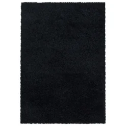Muratap Monaco Soft Shaggy Hoogpolig Vloerkleed Black - 300x400 CM