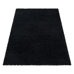 Muratap Monaco Soft Shaggy Hoogpolig Vloerkleed Black - 300x400 CM