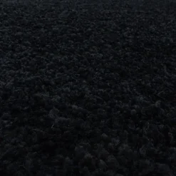 Muratap Monaco Soft Shaggy Hoogpolig Vloerkleed Black - 300x400 CM