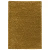 Muratap Monaco Soft Shaggy Hoogpolig Vloerkleed Goud - 240x340 CM