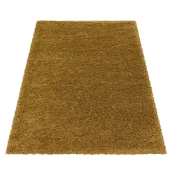 Muratap Monaco Soft Shaggy Hoogpolig Vloerkleed Goud - 240x340 CM