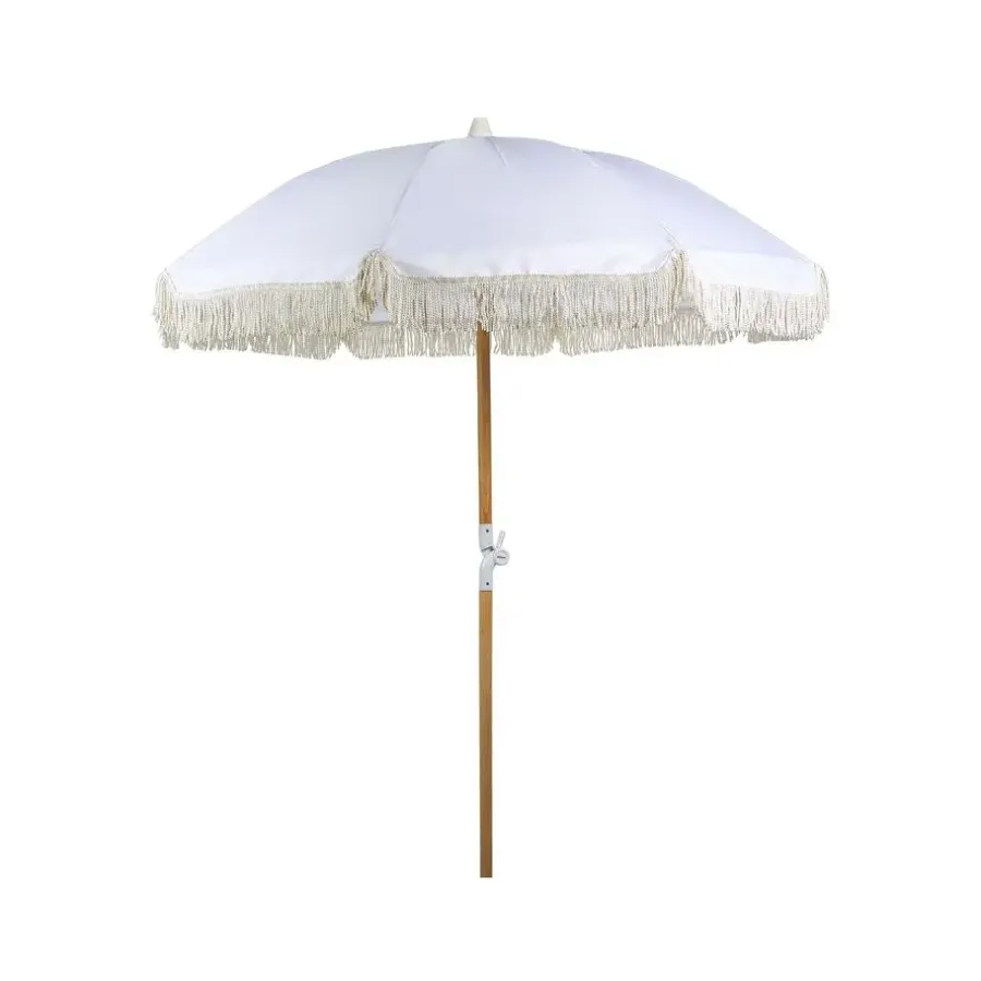 Beliani MONDELLO - Parasol - Wit - Polyester