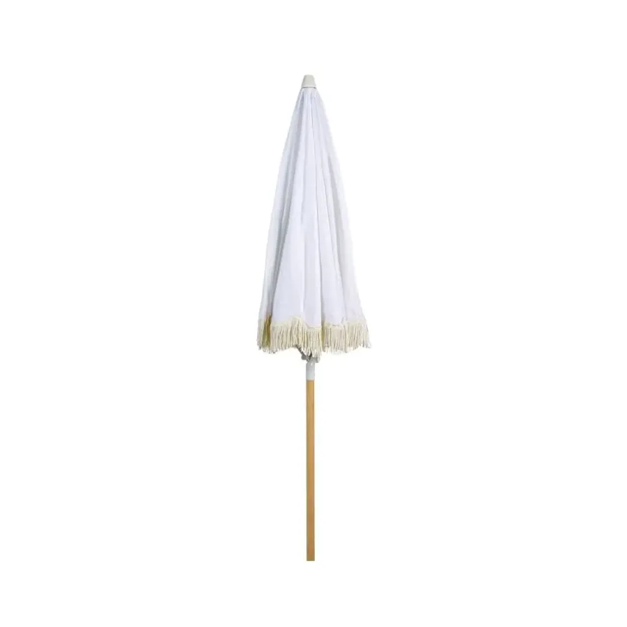 Beliani MONDELLO - Parasol - Wit - Polyester