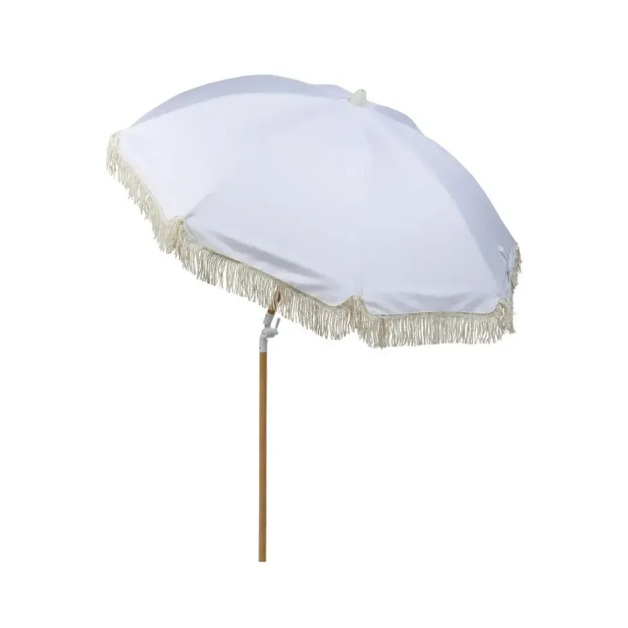 Beliani MONDELLO - Parasol - Wit - Polyester