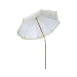 Beliani MONDELLO - Parasol - Wit - Polyester