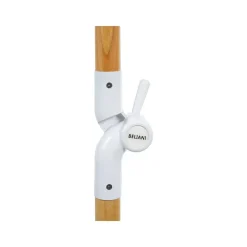 Beliani MONDELLO - Parasol - Wit - Polyester