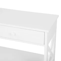Beliani MONTGOMERY - Consoletafel - Wit - MDF