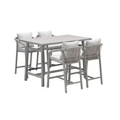 Tuinsets-Garden Impressions Monti barset - 5-dlg.- taupe - rope grey sand - valley sand