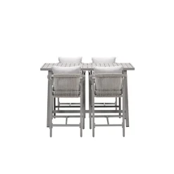 Tuinsets-Garden Impressions Monti barset - 5-dlg.- taupe - rope grey sand - valley sand