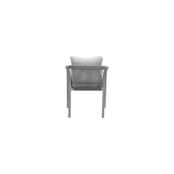Garden Impressions Monti dining fauteuil - taupe - rope grey sand - valley sand