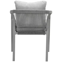 Garden Impressions Monti dining fauteuil - taupe - rope grey sand - valley sand