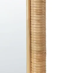 Leen Bakker MONTOT - Staande spiegel - Naturel - Rotan