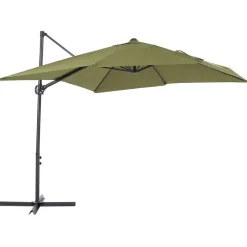Beliani MONZA II - Zweefparasol - Groen - Polyester