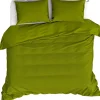 Moodit Dekbedovertrek Basil Cactus - Tweepersoons - 200 x 220 cm - Katoen