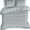 Moodit Dekbedovertrek Basil Stone Blue - Lits Jumeaux - 240 x 220 cm - Katoen