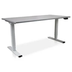 Zit-Sta-Bureaus-Lineaflex MRC MRC COMFORT elektrisch ARBO zit-sta bureau - 180x80cm - wit - grijs