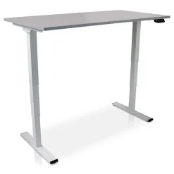 Zit-Sta-Bureaus-Lineaflex MRC MRC COMFORT elektrisch ARBO zit-sta bureau - 180x80cm - wit - grijs
