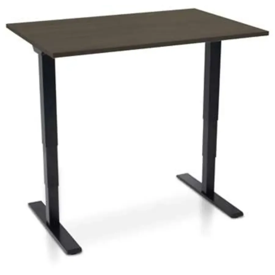 MRC COMFORT elektrisch zit sta bureau - 120x80 - bruin eiken