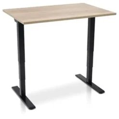 Zit-Sta-Bureaus-MRC COMFORT elektrisch zit sta bureau - 120x80 - robuust eiken