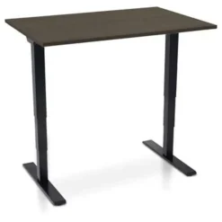 MRC COMFORT elektrisch zit sta bureau - 140x80 - bruin eiken
