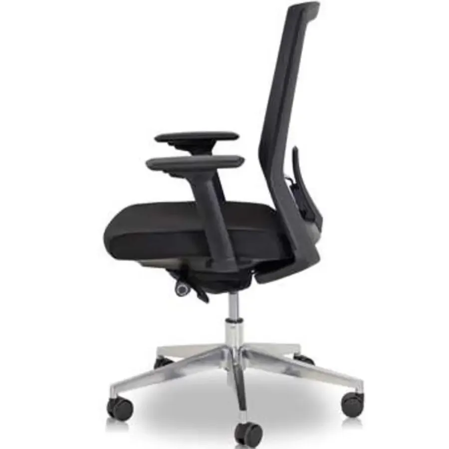 MRC COMFORT Set - Zit-sta bureau + stoel - 140x80 - robuust eiken
