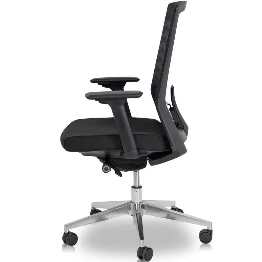 MRC COMFORT Set - Zit-sta bureau + stoel - 160x80 - robuust eiken