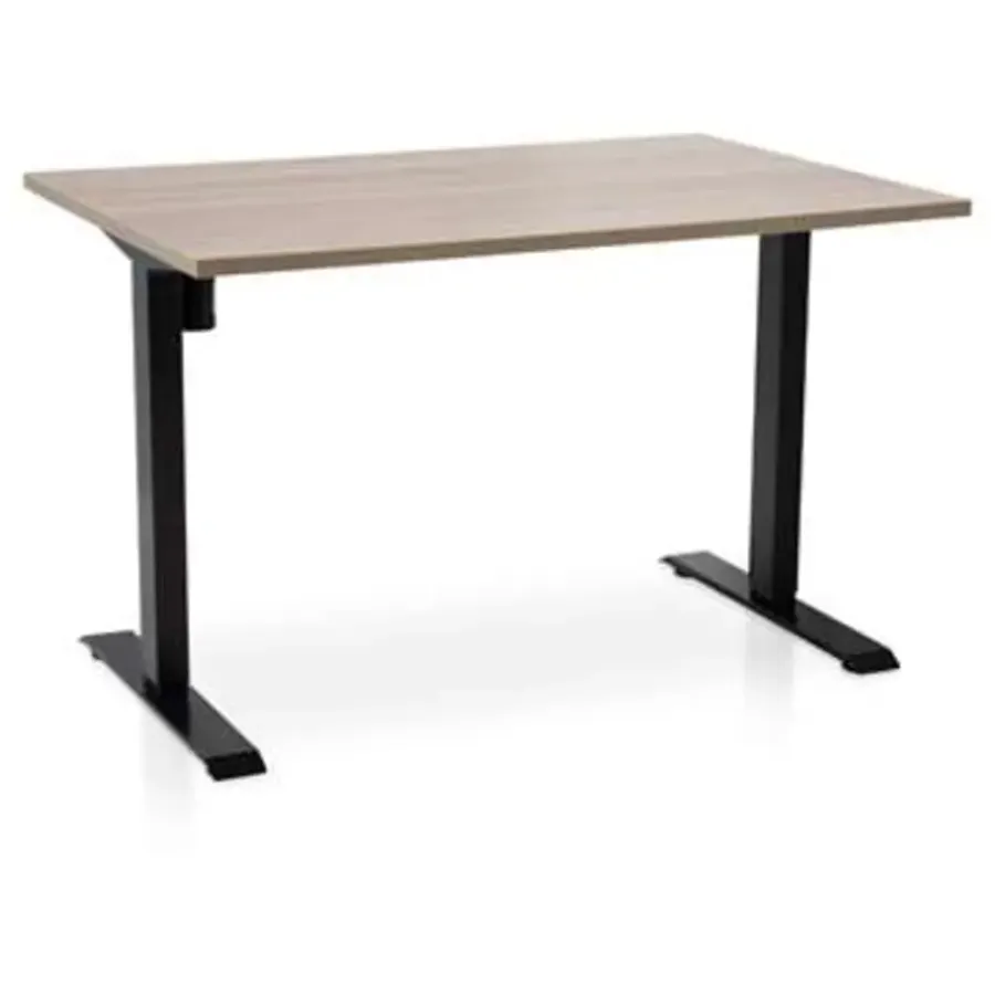 Zit-Sta-Bureaus-MRC EASY elektrisch ARBO zit-sta bureau - 140x80 cm - midden eiken