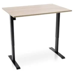 Zit-Sta-Bureaus-MRC EASY elektrisch ARBO zit-sta bureau - 140x80 cm - midden eiken