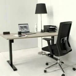 Zit-Sta-Bureaus-MRC EASY elektrisch ARBO zit-sta bureau - 140x80 cm - robuust eiken