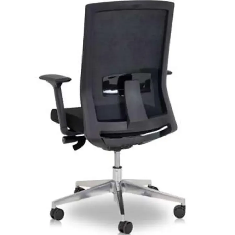 MRC EASY Set - Zit-sta bureau + bureaustoel - 160x80 - robuust eiken