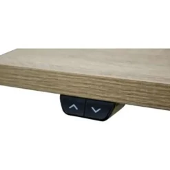 MRC EASY Set - Zit-sta bureau + bureaustoel - 160x80 - robuust eiken